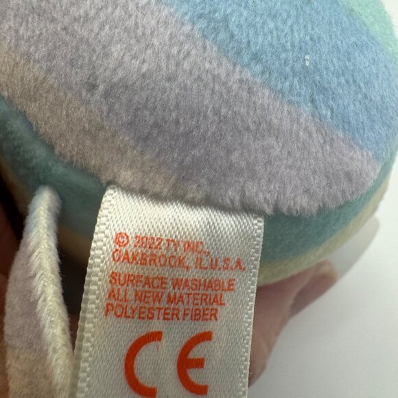 Ty Squishy Beanies Heather Cat Clip-On Plush 3" - Picture 4 of 6